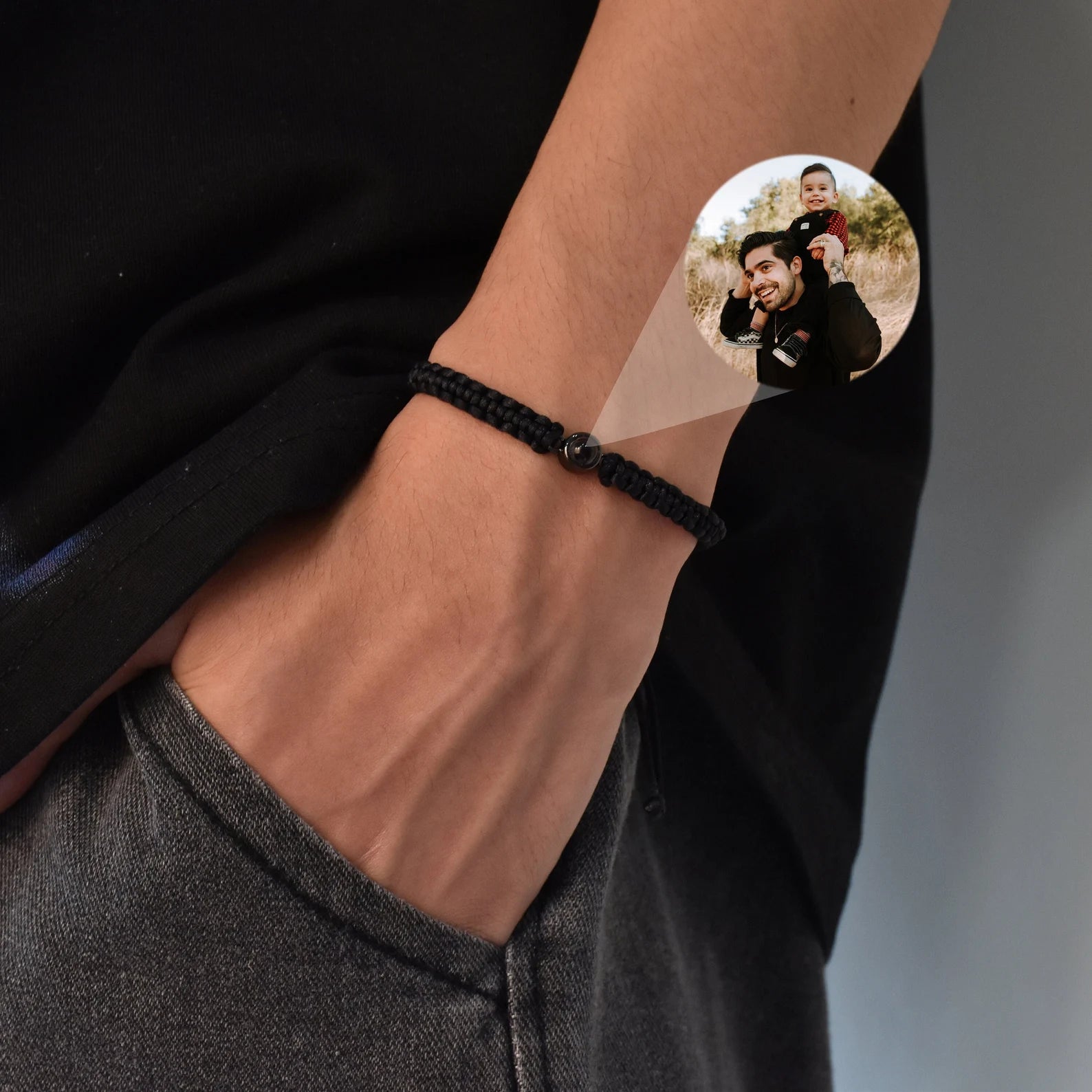 Personalisiertes Fotoarmband