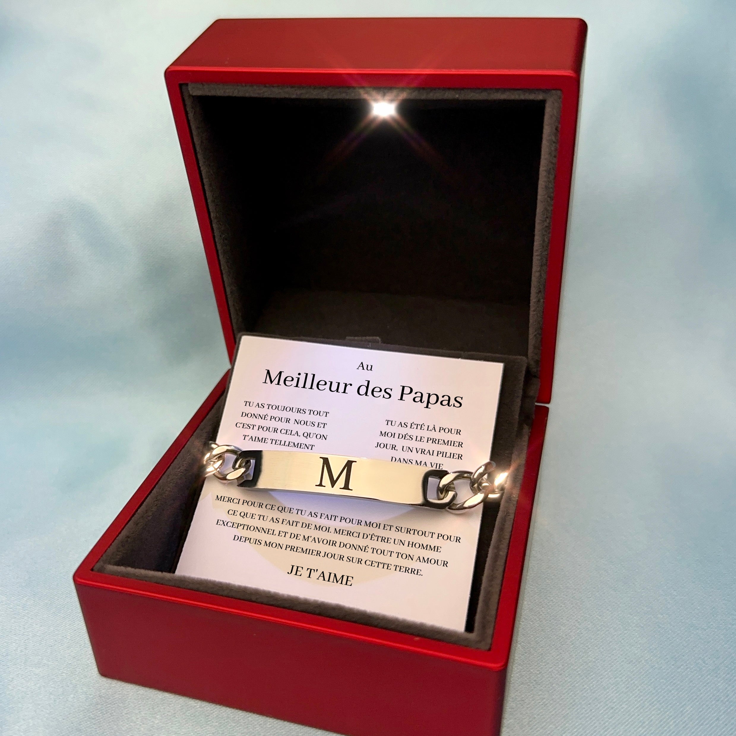„To the Best of Dads“-Armbandbox