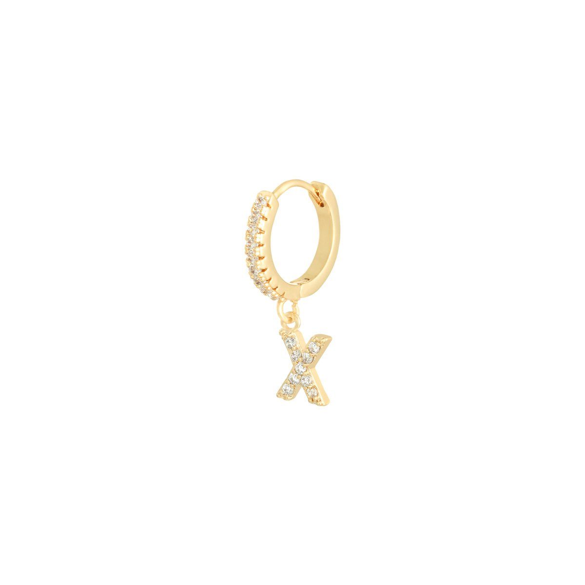 Boucle d'Oreille Initiale Paris Flavor X
