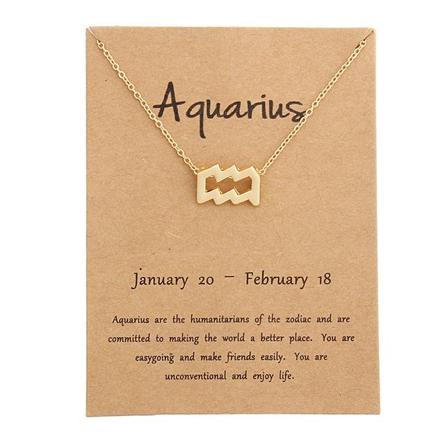 Collier Zodiac Rigal ParisFlavor Verseau